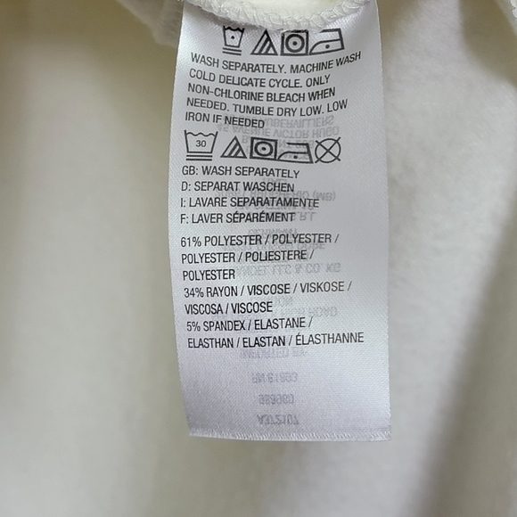 𝅺Anybody Cream Plush Terry Hooded Pullover - Picture 10 of 14